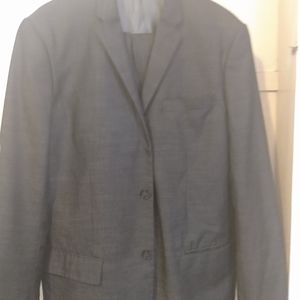 3 Perry Ellis Suits. (Black ) (gray) (Blue)